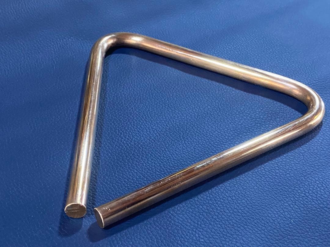 トライアングル 自作 リン青銅製 10mm×15cm