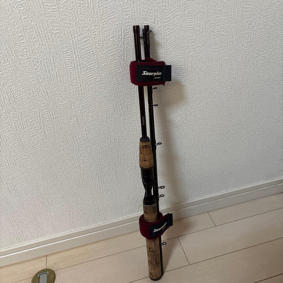 【レア】シマノ　スコーピオン　1601R-4 カーボンロッド　ベイト用　4ピース