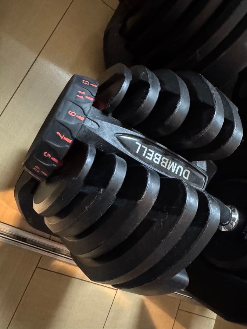 可変式ダンベル 最大40kg②