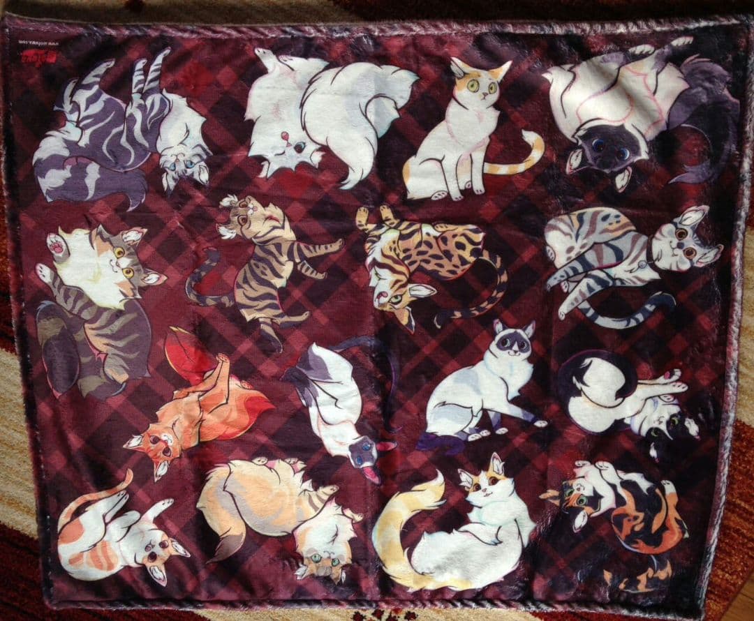 mofuwaさん ブランケット　猫　cat　未使用品