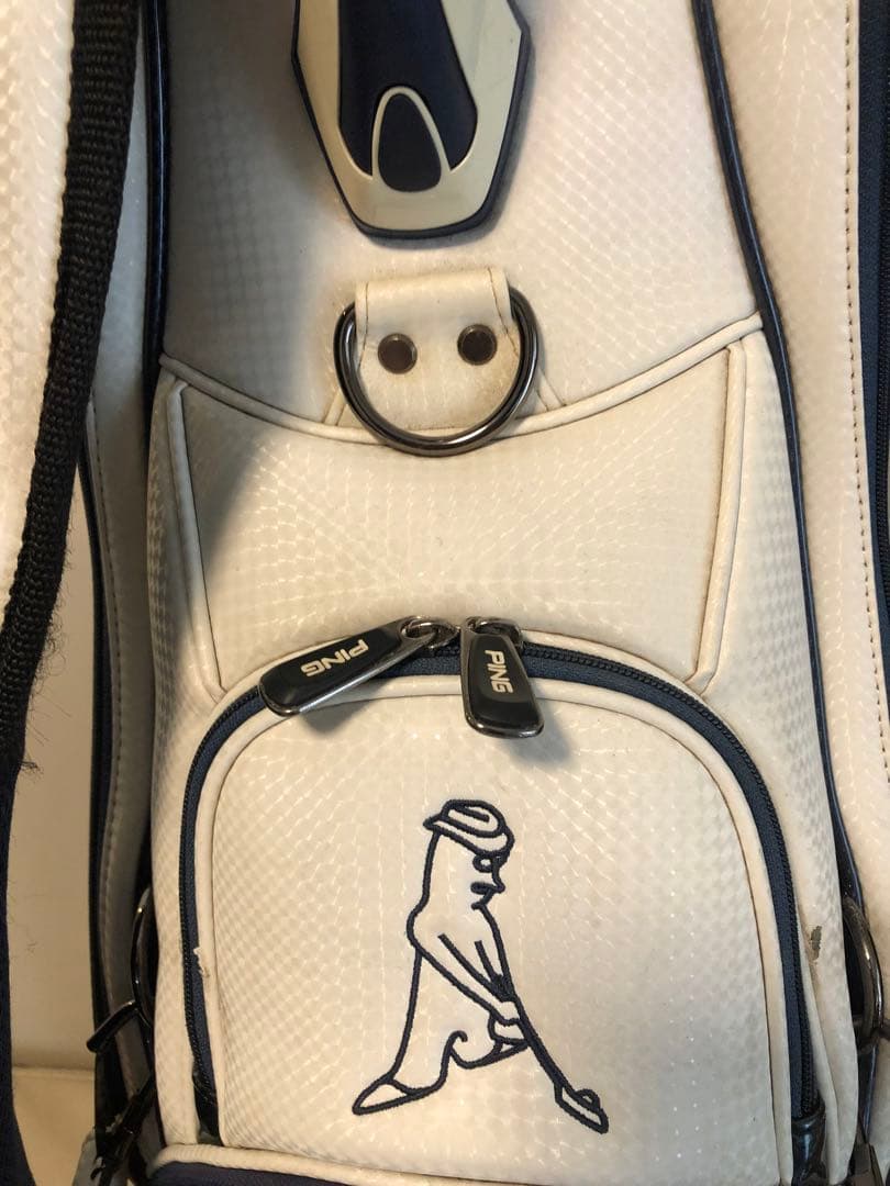 【送料込み】廃盤希少　完売品PING Karsten キャディバッグ　ピン