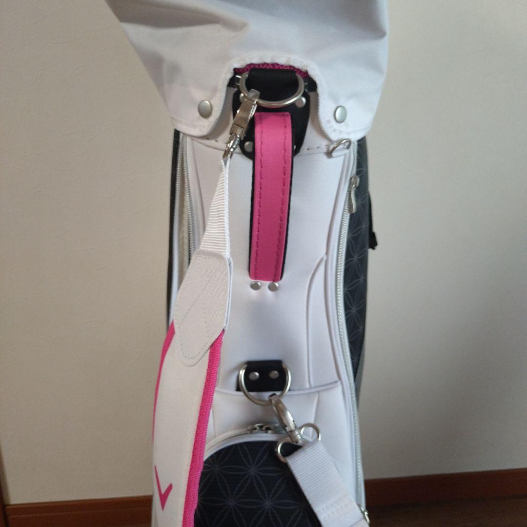 Callaway ゴルフバッグ ホワイト/ピンク