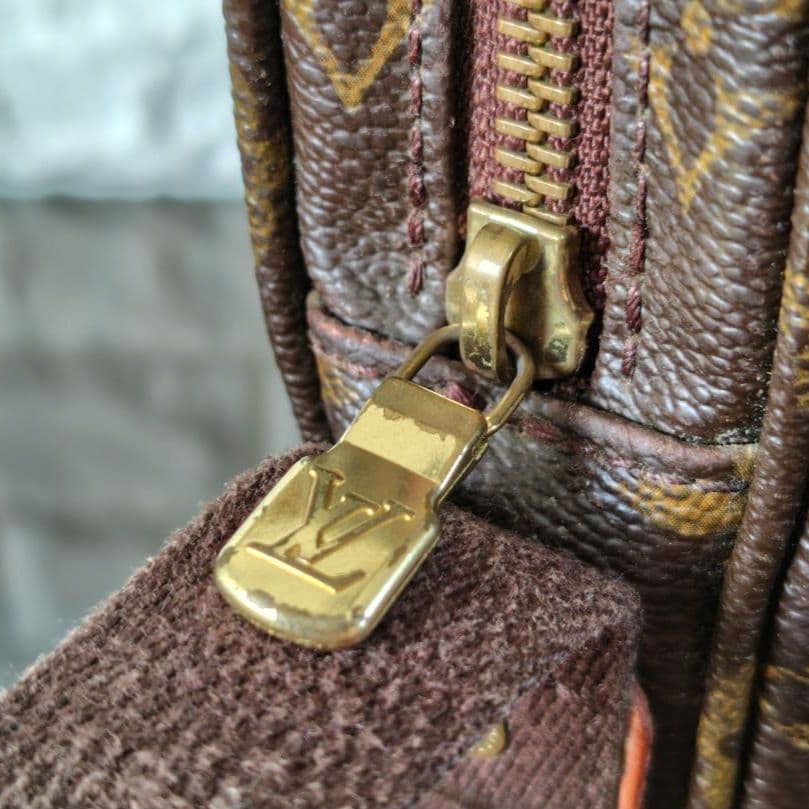 ルイヴィトン モノグラム トロターボブール ショルダーバッグ 難あり