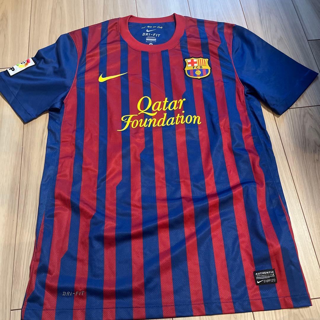 バルセロナ　メッシ　レプリカユニフォームとタオルマフラー　2011年購入