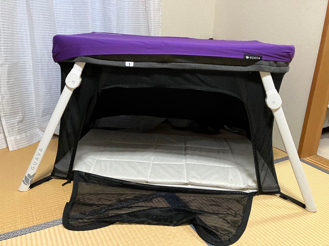 折りたたみ式・軽量・キャリーバック付きベビーベッド&サークル
