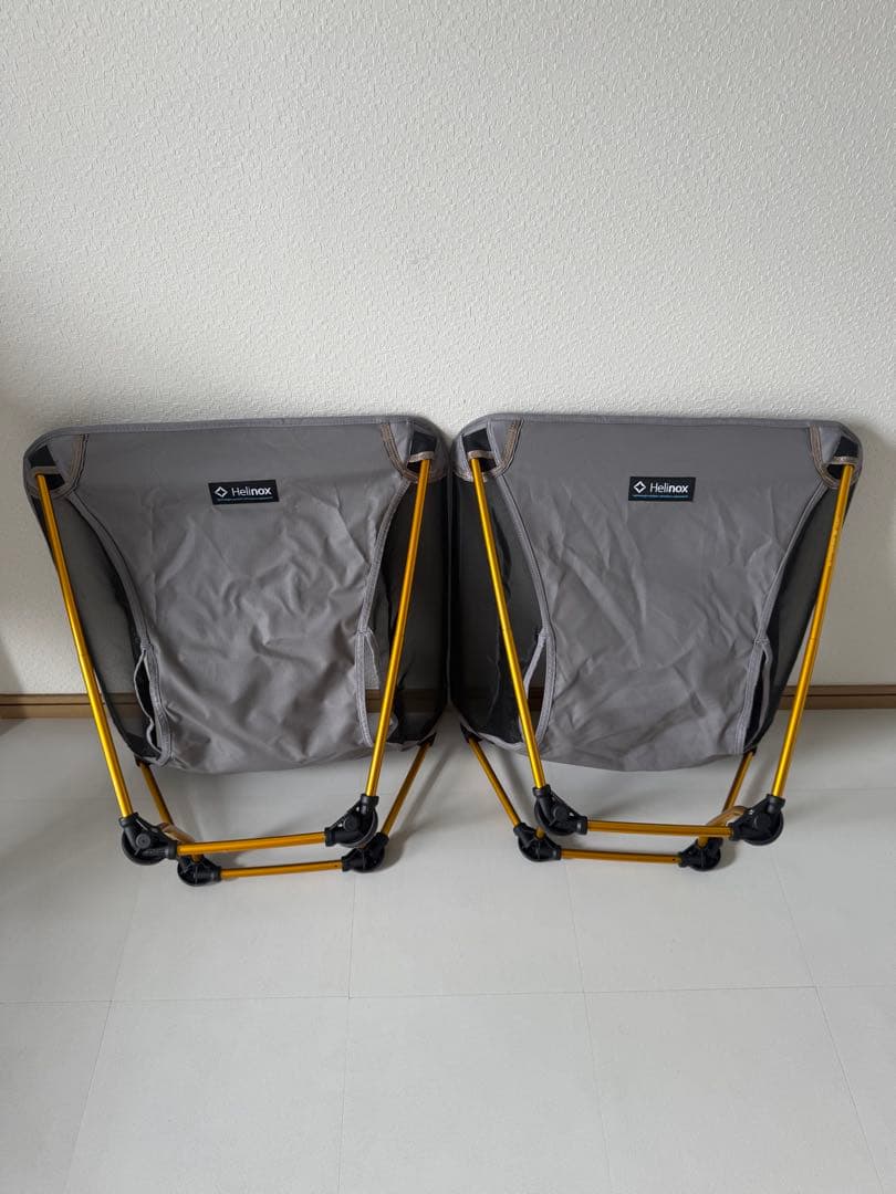 ヘリノックス　グラウンドチェア　2脚　美品　ULキャンプ