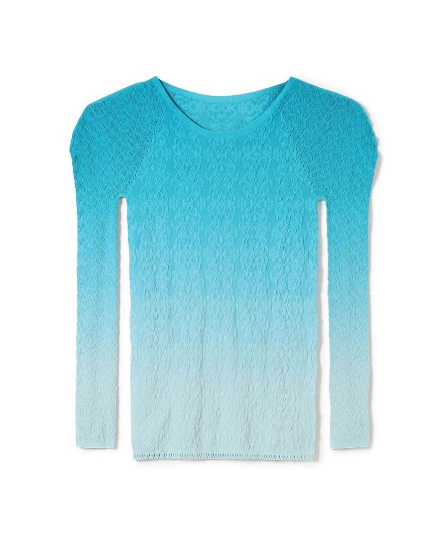 チャコット　ノーソーイングニット　グラデーション