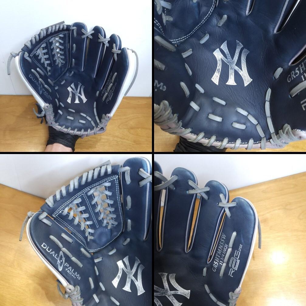 ローリングス MLB TEAM NYヤンキース チームロゴ 限定品 軟式グローブ