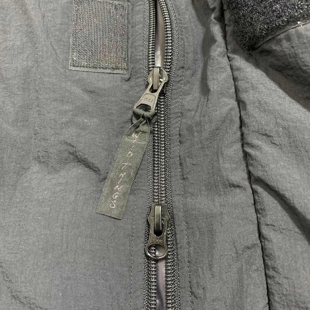 【ワイルドシングス】メンズ　モンスターパーカー　ダウンジャケット　黒　Ｌ