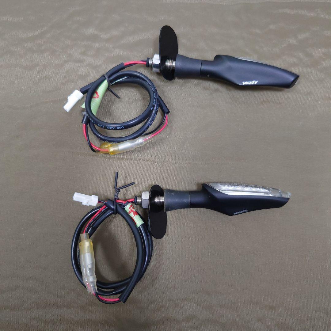 新型カタナ キジマ ウインカー ランプSET シーケンシャルTRウインカーLED