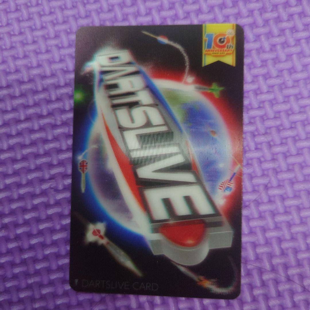 DARTSLIVE 10周年記念ICカード