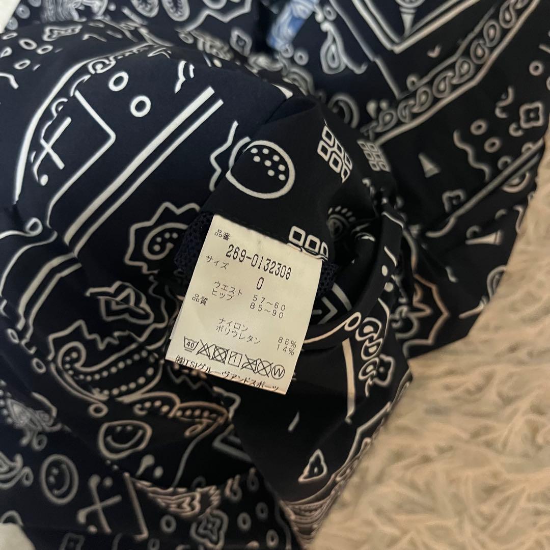 激レア PGG パーリーゲイツ ゴルフ セットアップ ニコちゃん ペイズリー