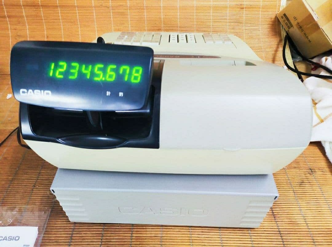 カシオレジスター　TE-120　フル設定込み　送料無料　人気機種　770684