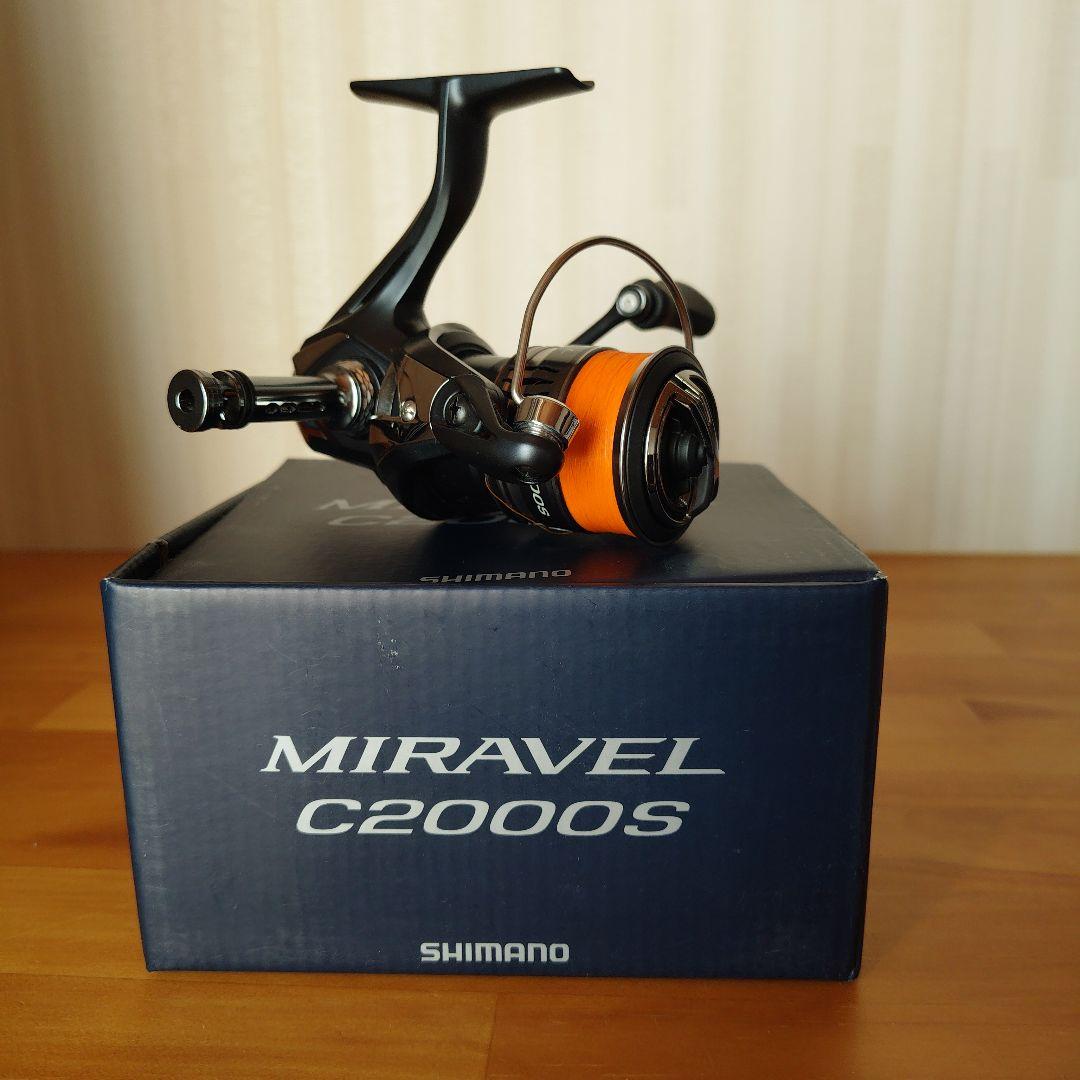 SHIMANO 22ミラベル C2000S スピニングリール　使用回数一回美品