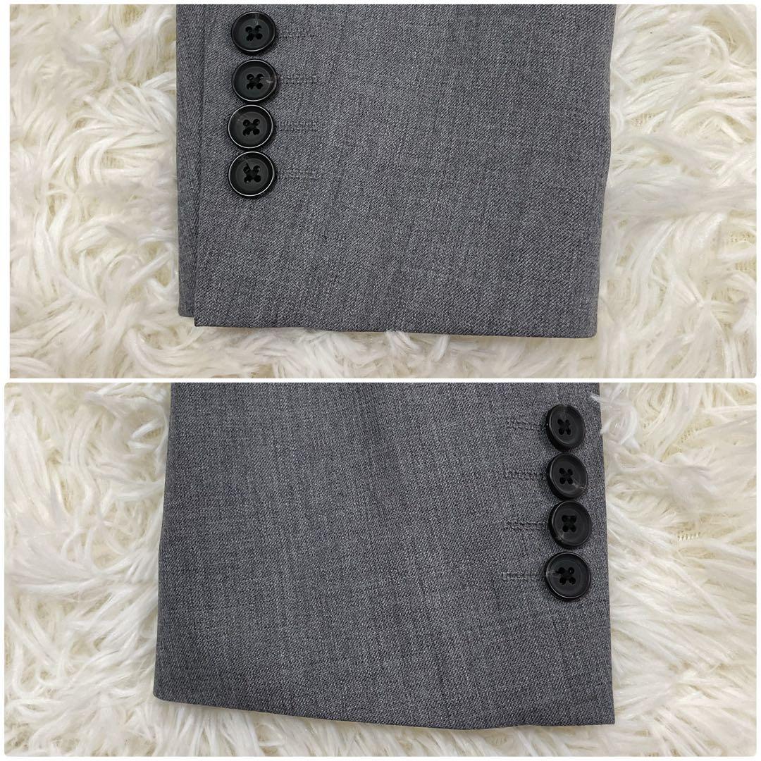 新品未使用♪UNIQLO ストレッチウールスリムジャケット グレー 44サイズ