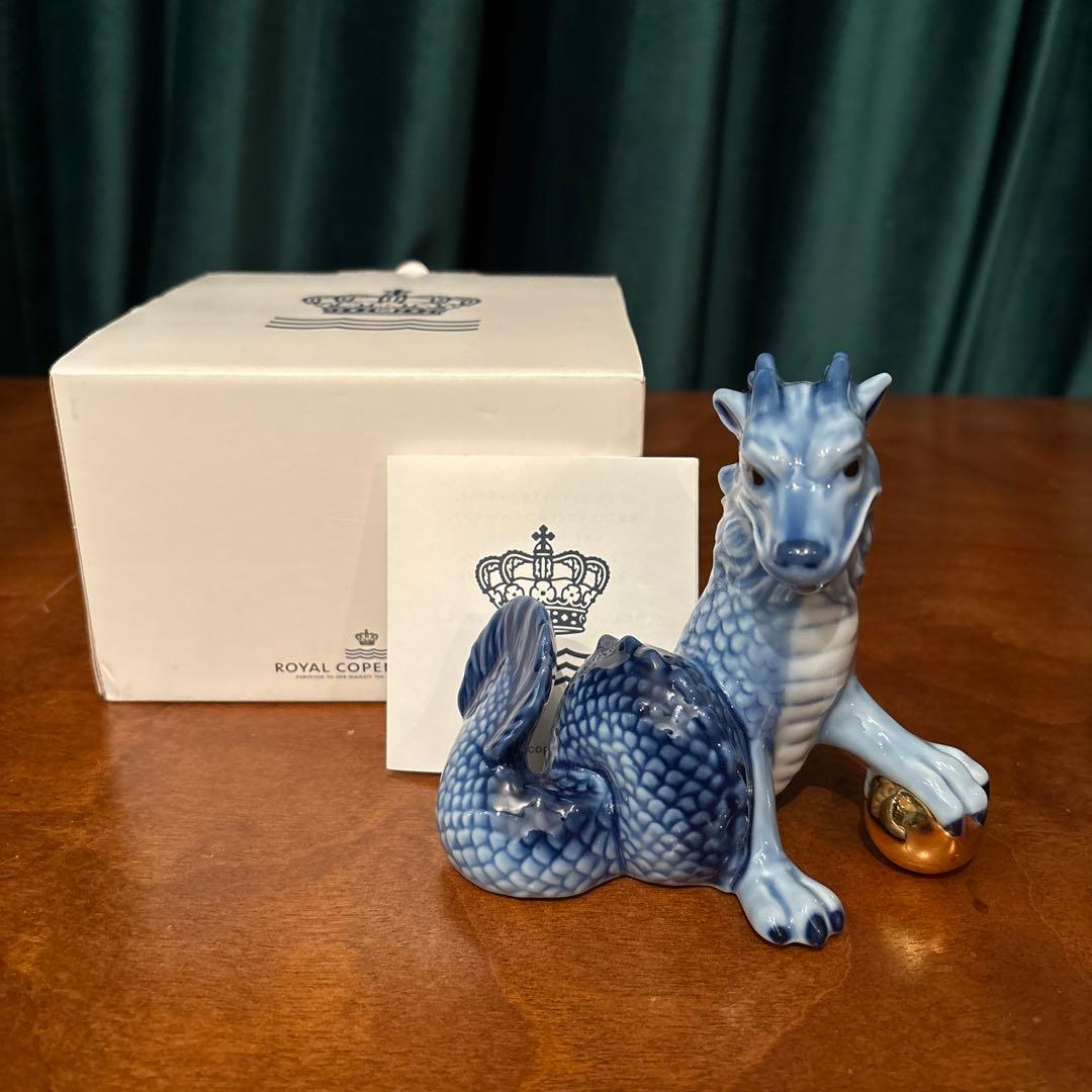 ロイヤルコペンハーゲン　イヤーフィギュリン　辰年　2024 ドラゴン　完売