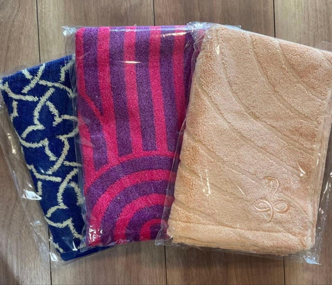 【HIPPOPOTAMUS】フェイスタオル-ハマムコレクションなど 3マイセット