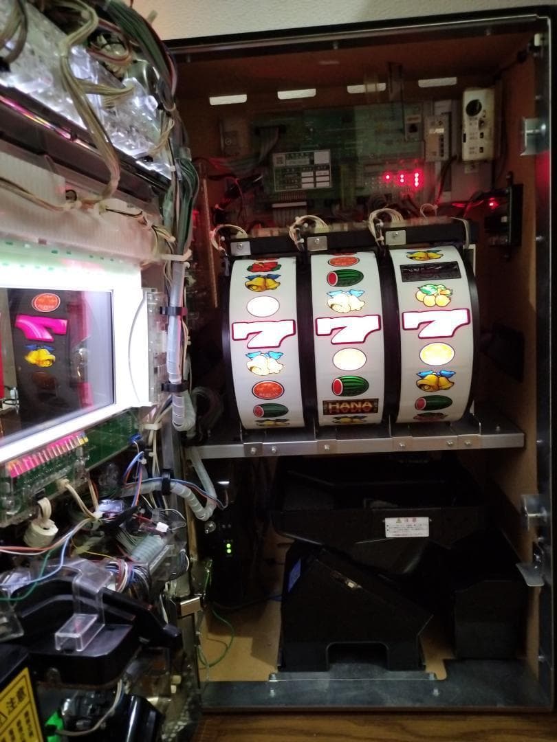 【パチスロ実機】パイオニア★ハナハナホウオウ‐30★オートプレイ付不要機付