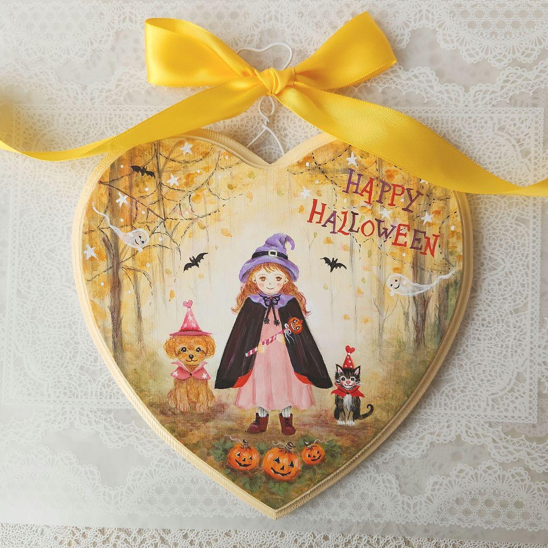 G*A様 トールペイント作品　ハロウィン