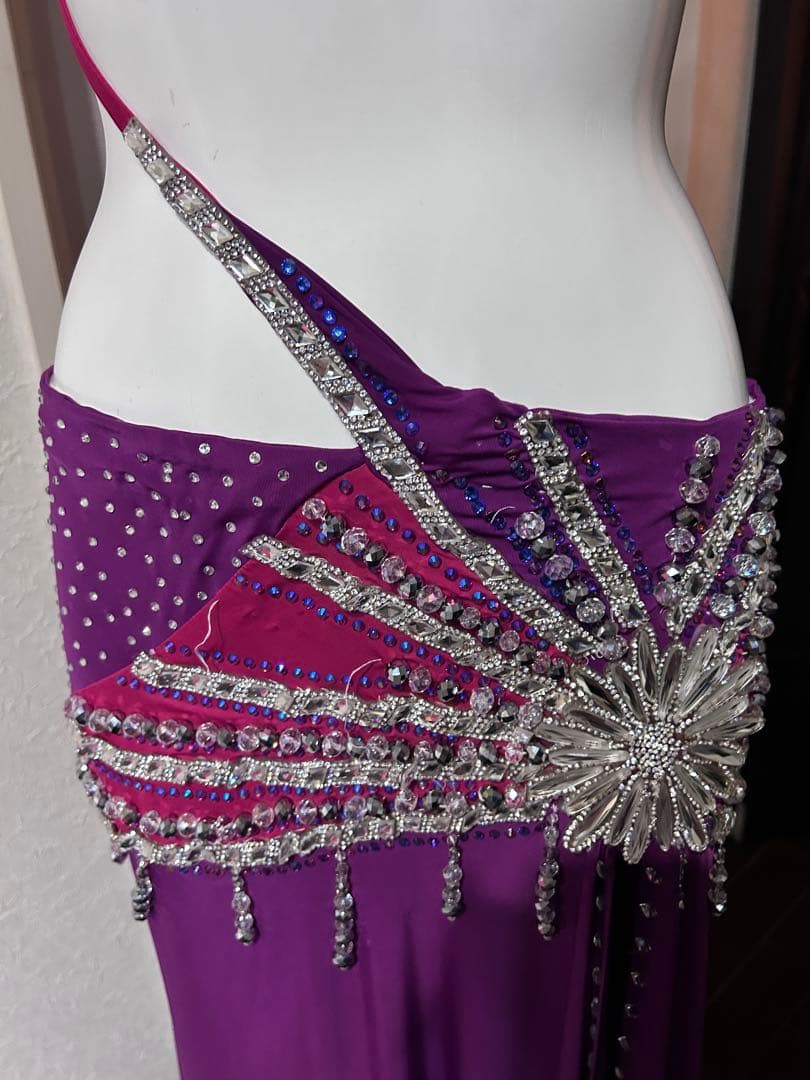 本番エジプト制ベリーダンスオリエンタル衣装