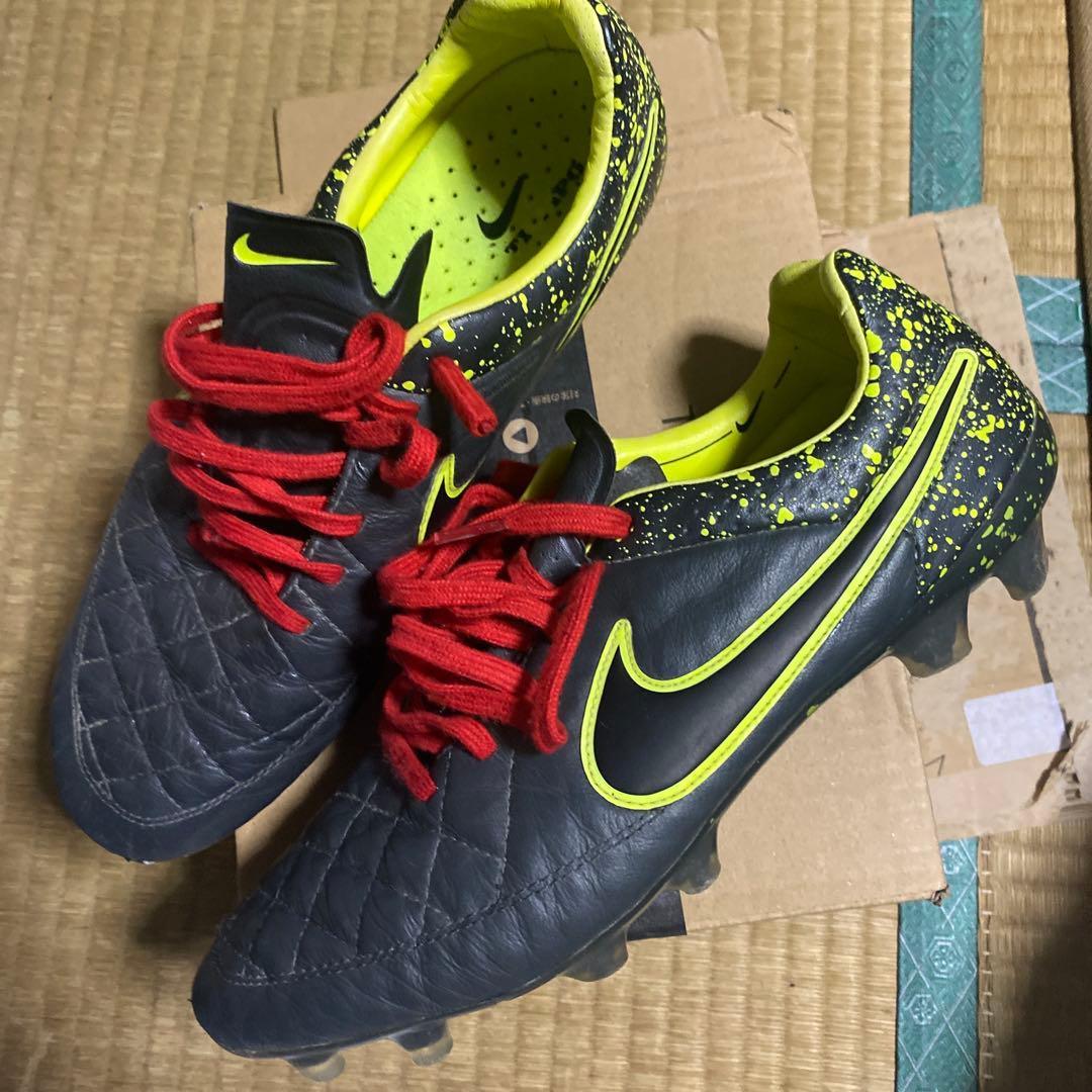 廃盤 ナイキ ティエンポ レジェンド5 acc 27cm ブラック×イエロー