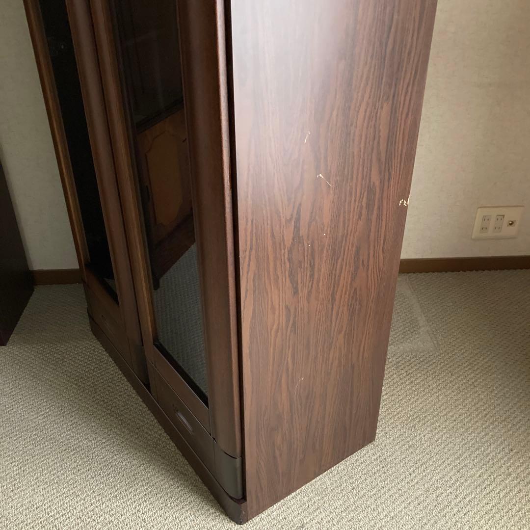 書斎本棚　食器棚　展示棚(モーブル家具)