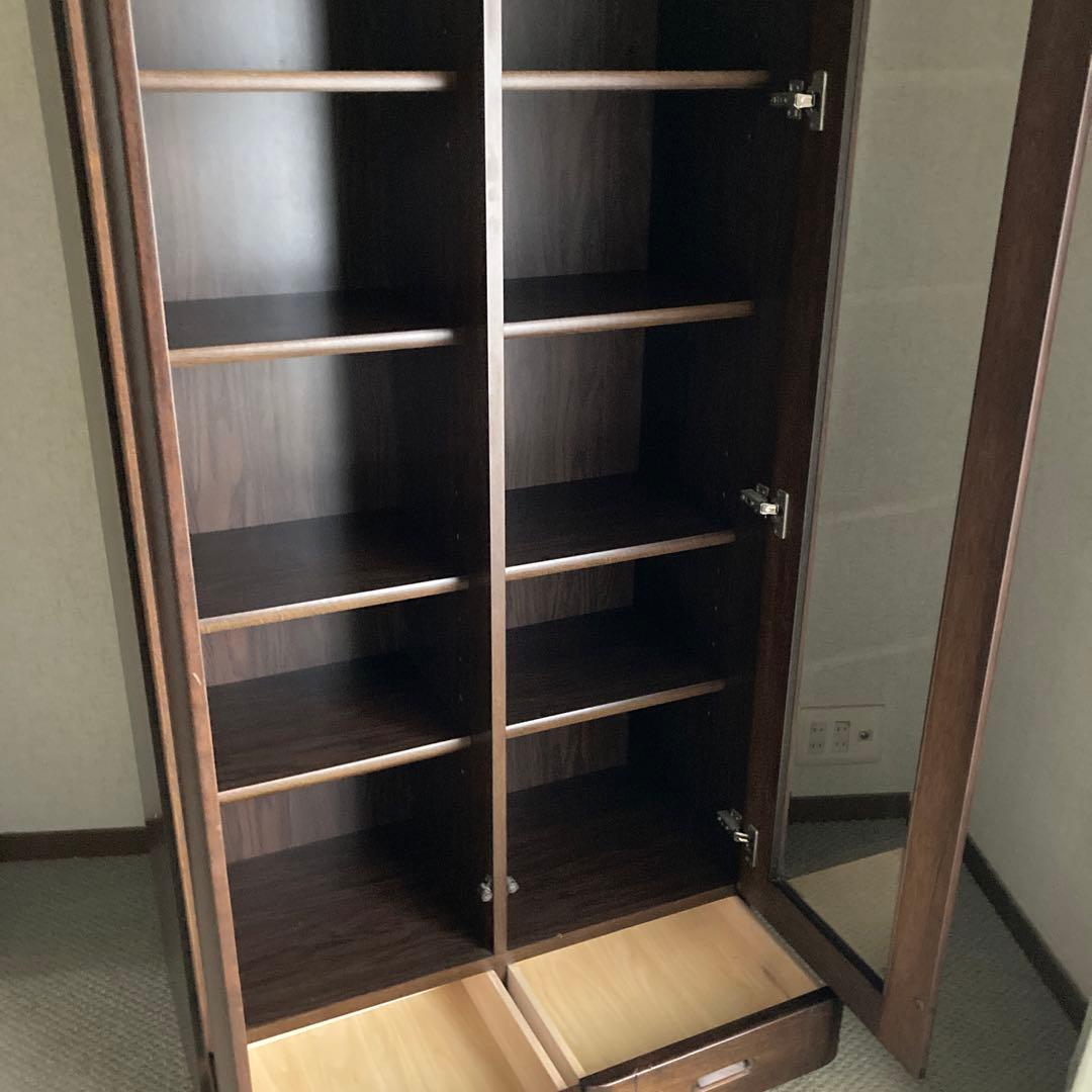 書斎本棚　食器棚　展示棚(モーブル家具)