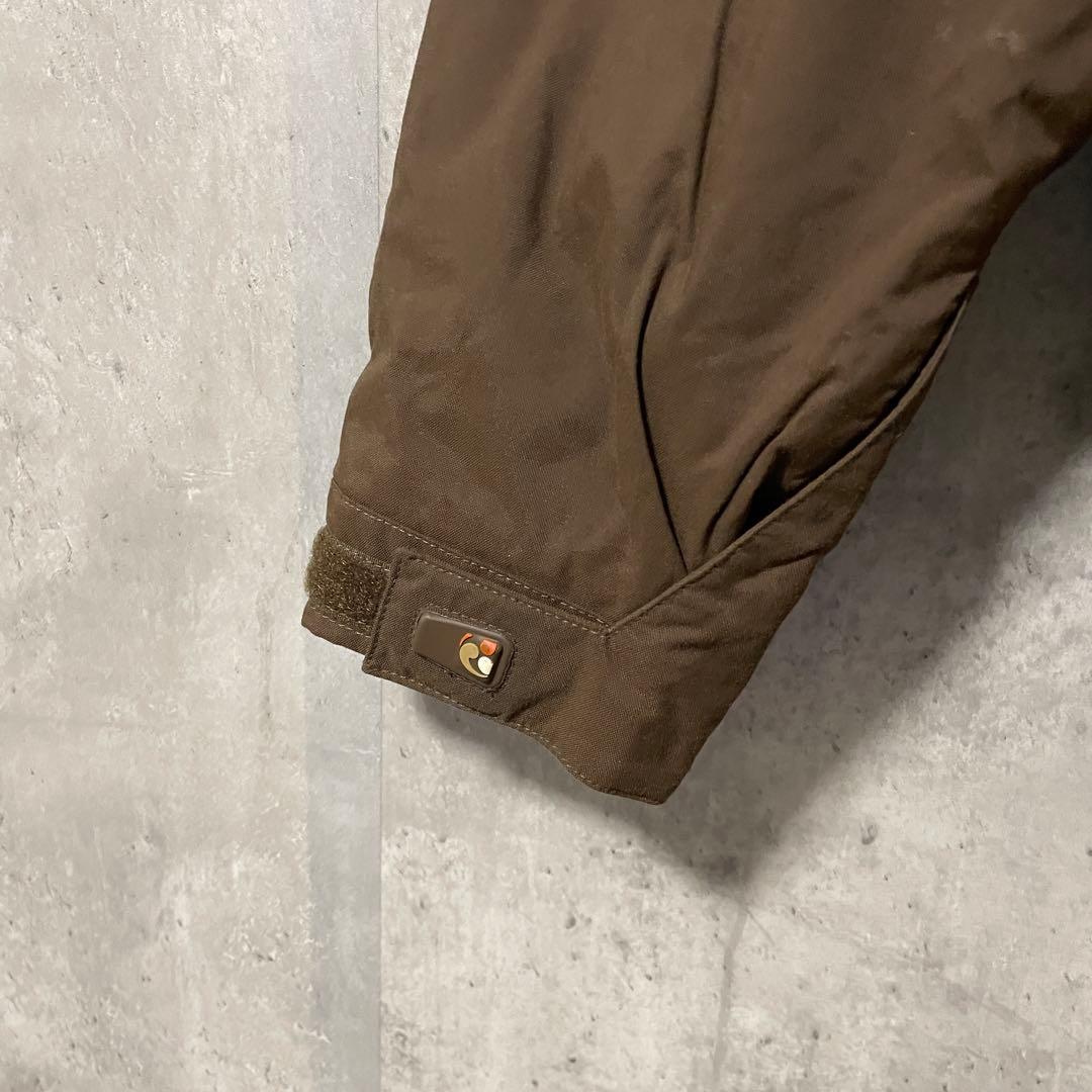 Burtonバートンスキーウェアスノーボードジャケットパーカーフード茶色ブラウン