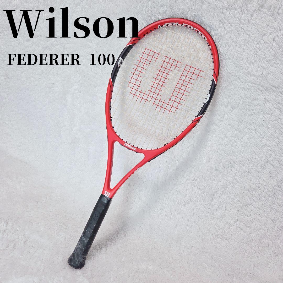 【極美品】WILSON FEDERER10O　 ウィルソン フェデラー 100