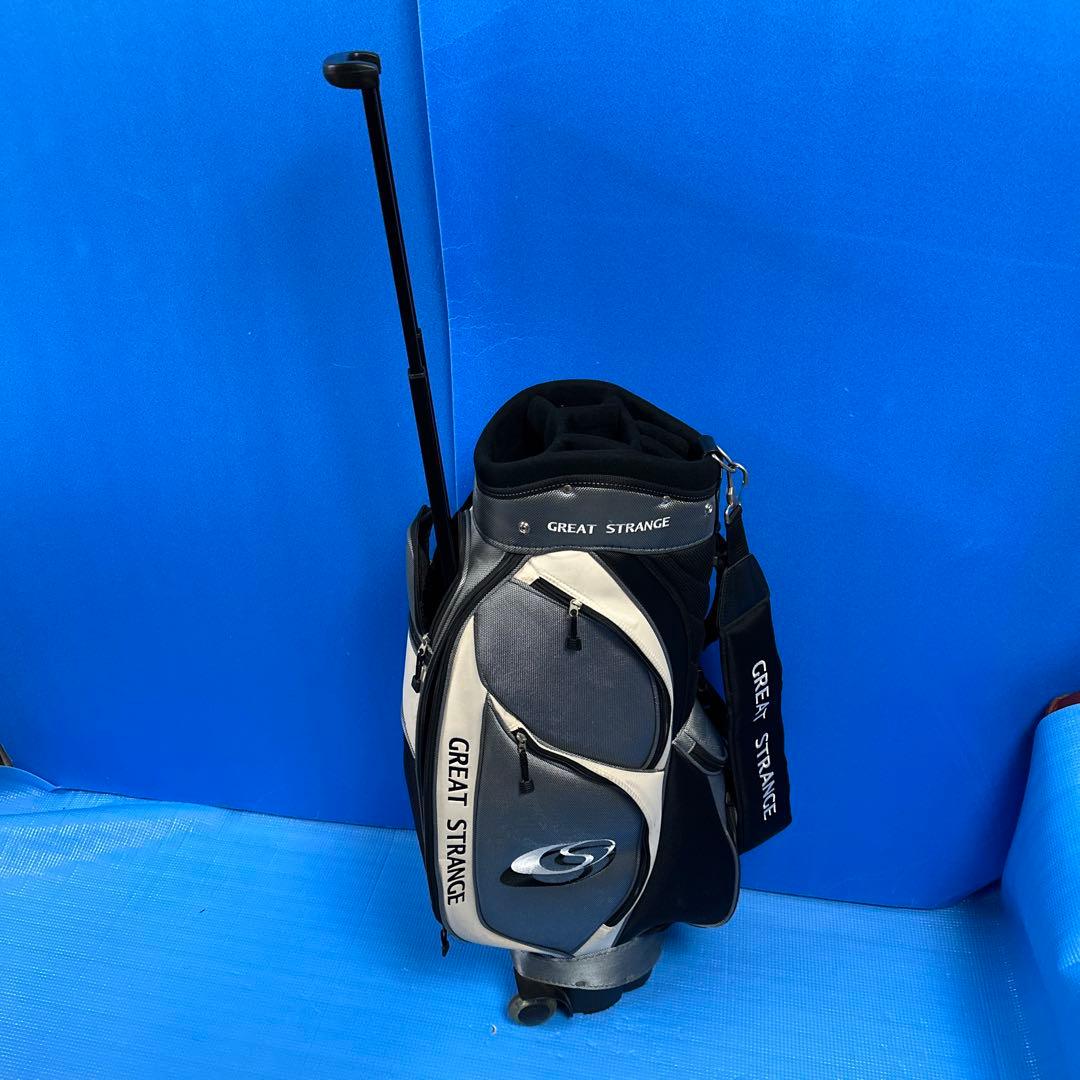 GREAT STRANGE キャスター式キャディバッグ