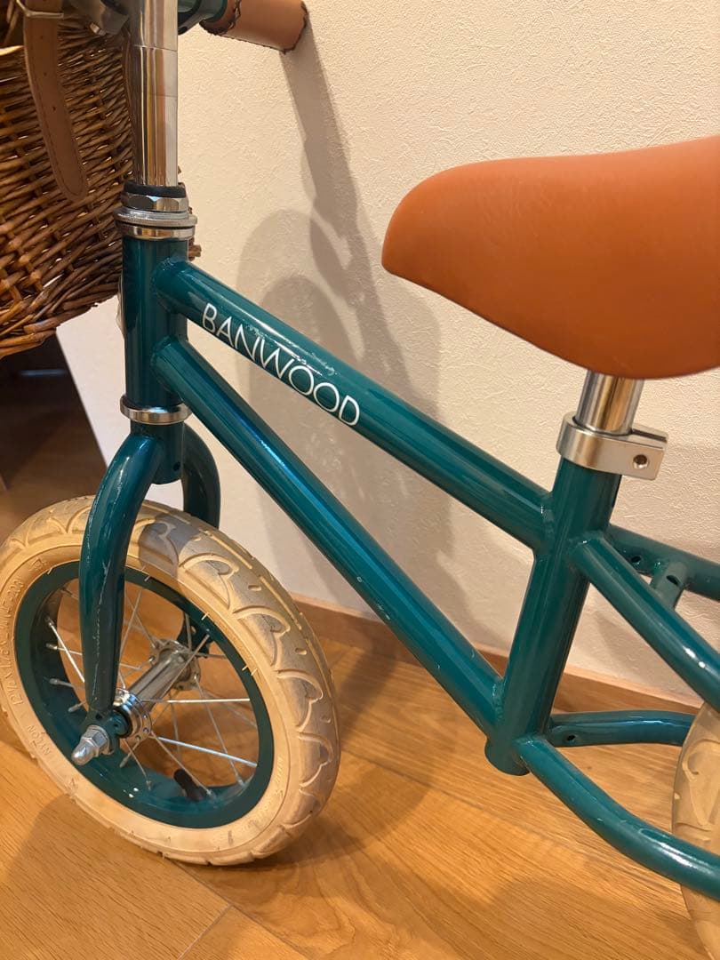 BANWOOD バランスバイク 緑　12インチ