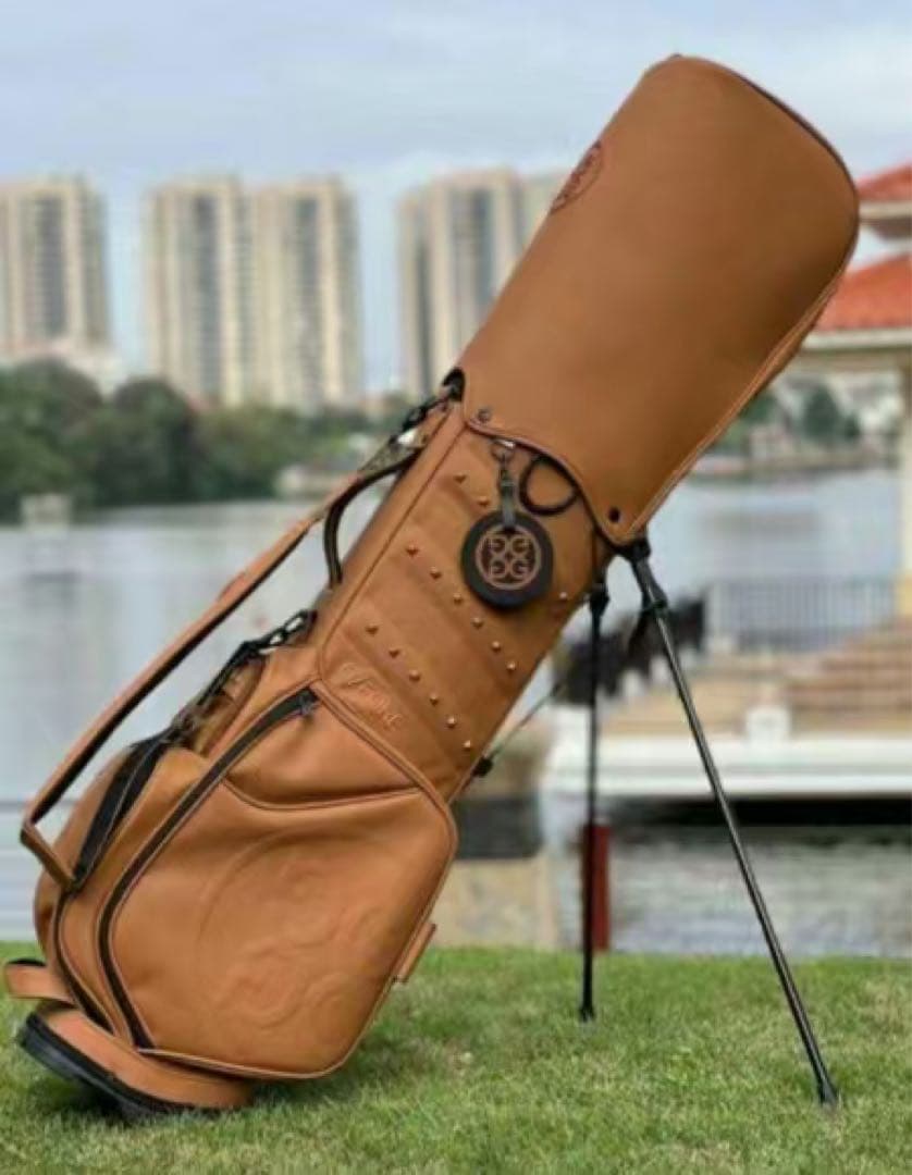 G/FORE ジーフォア ゴルフバッグ·キャディバッグ スタンド式 ブラウン