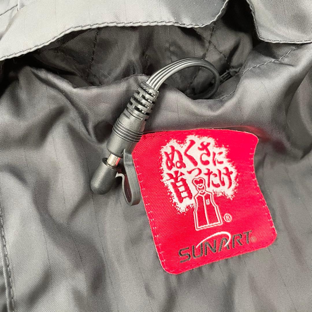 【未使用タグ付き】SUNART あったかニットベスト SHV-NT02 Mサイズ