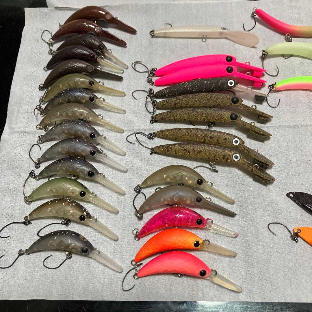値下可　エリアトラウト　ルアー　セット　スプーン　プラグ　フック　スナップ