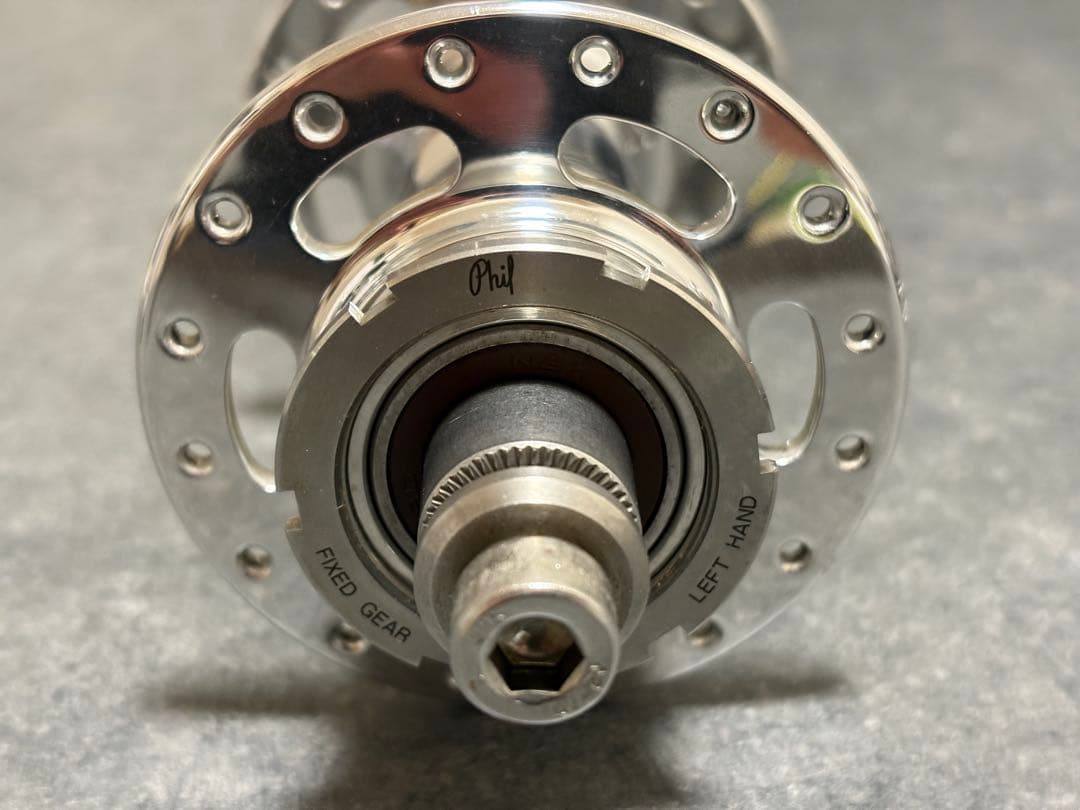 【新品未使用】PHILWOOD SLR track hub ピスト ハブ