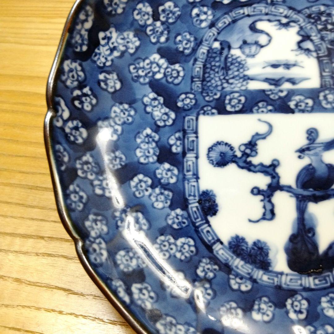 ☆ 加藤利昌 清水焼 染付中皿