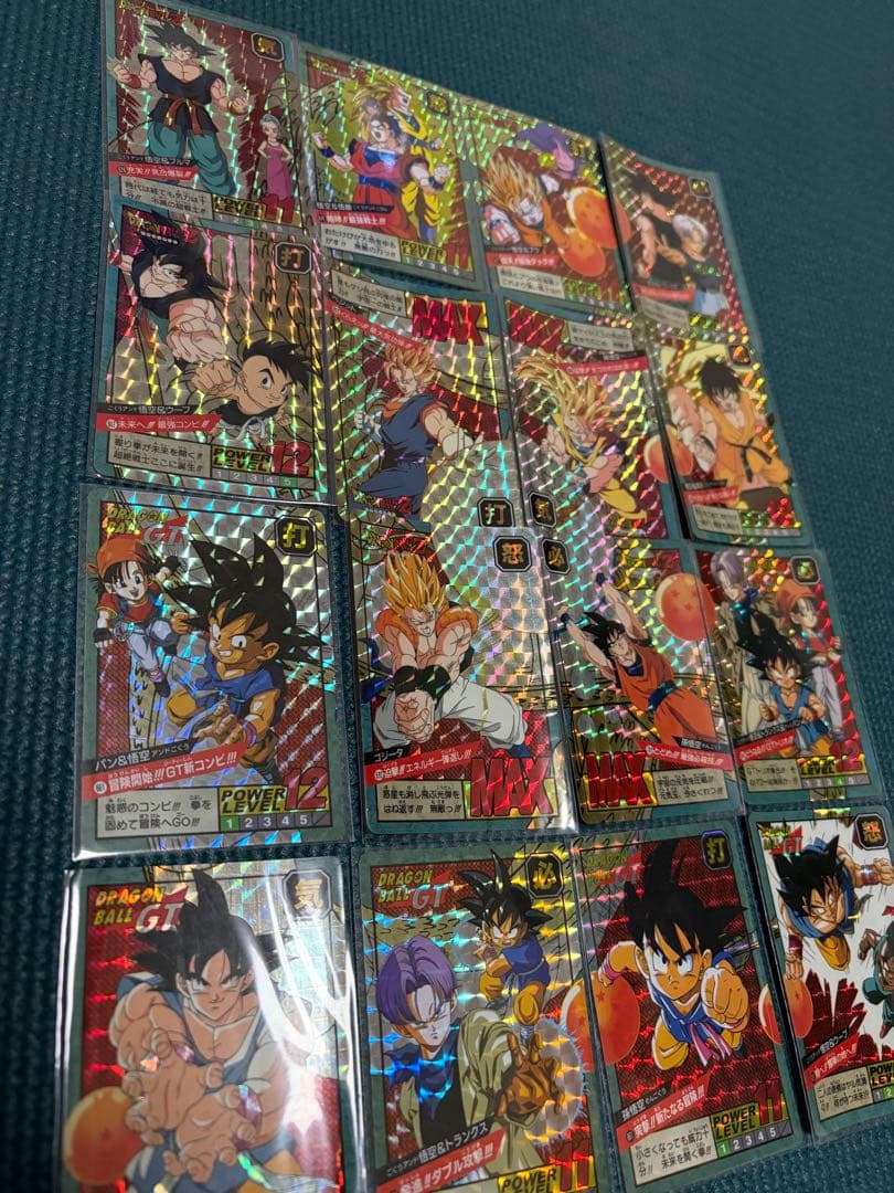 ドラゴンボール カードダス スーパーバトル GT 16枚セット　おまけあり
