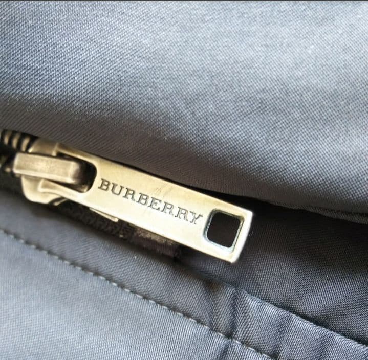 【希少LL】バーバリーロンドン ロング モッズコート ブラック