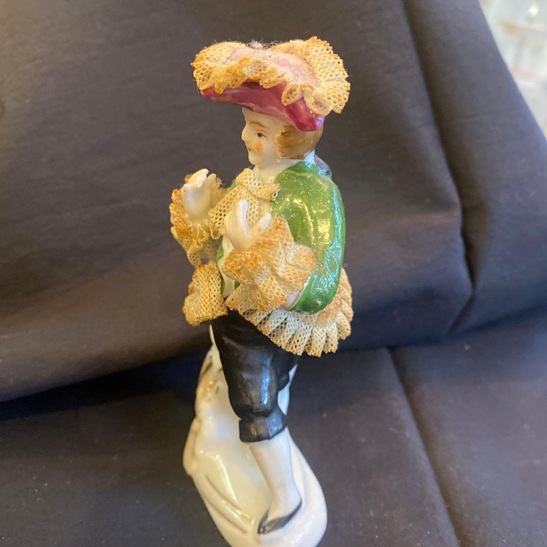 フランスアンティーク　レースドール