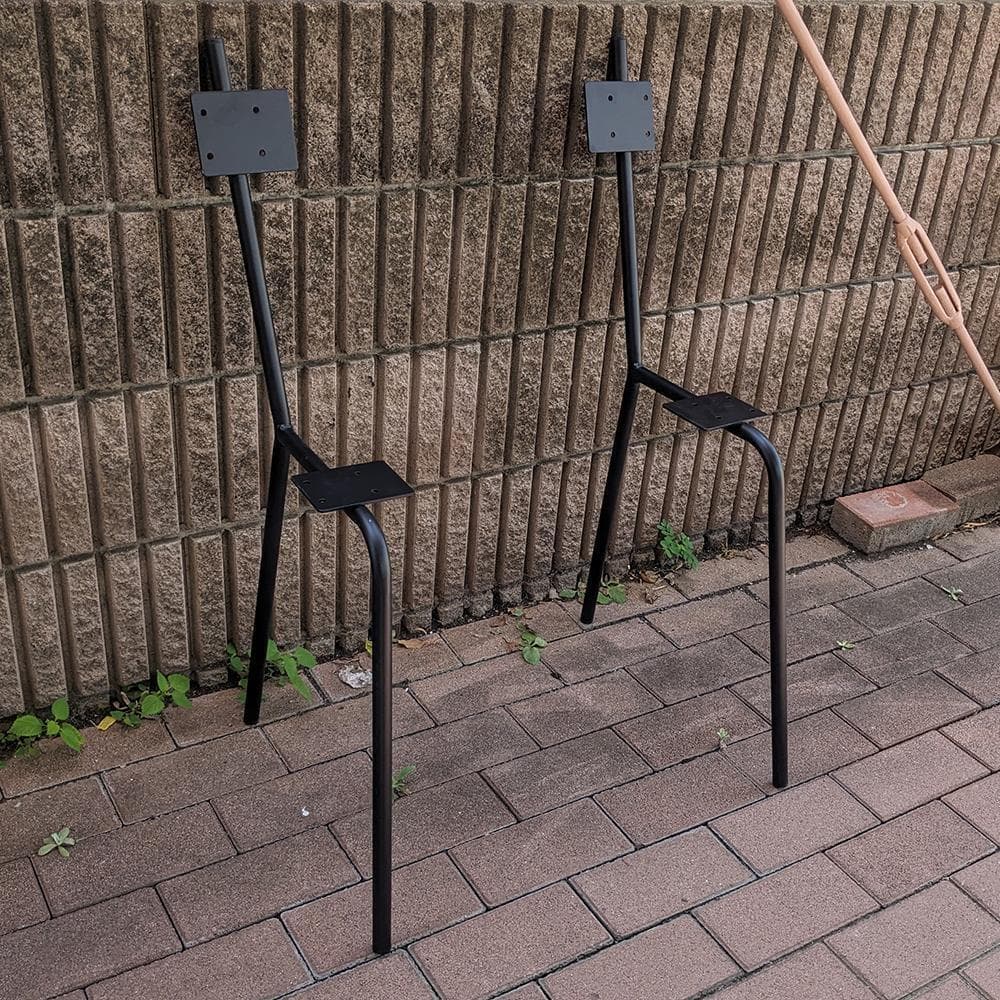 沖縄送料込 スケートボード チェア ベンチ スケボー ベース部品 001黒