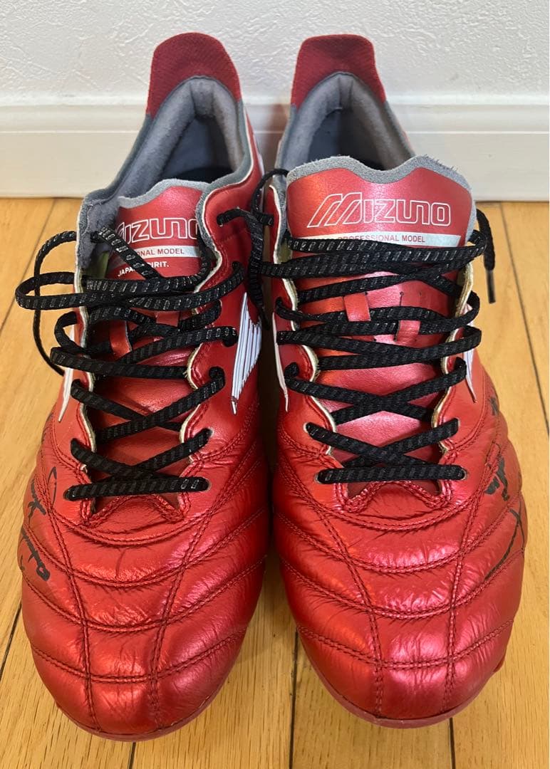 Mizuno サッカーシューズ FC東京の木本選手のサイン入りです。