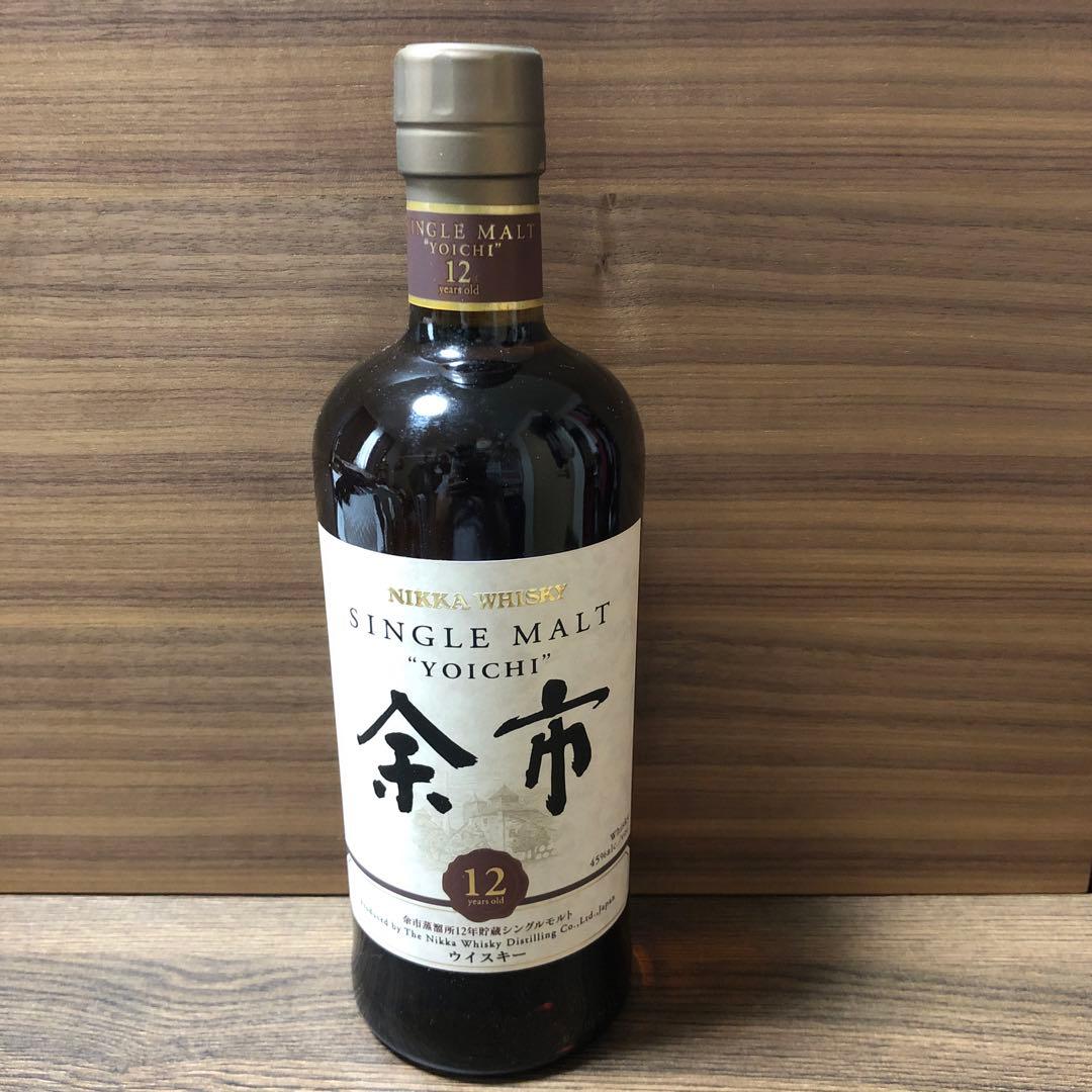 ニッカウヰスキー シングルモルト余市12年　アサヒ