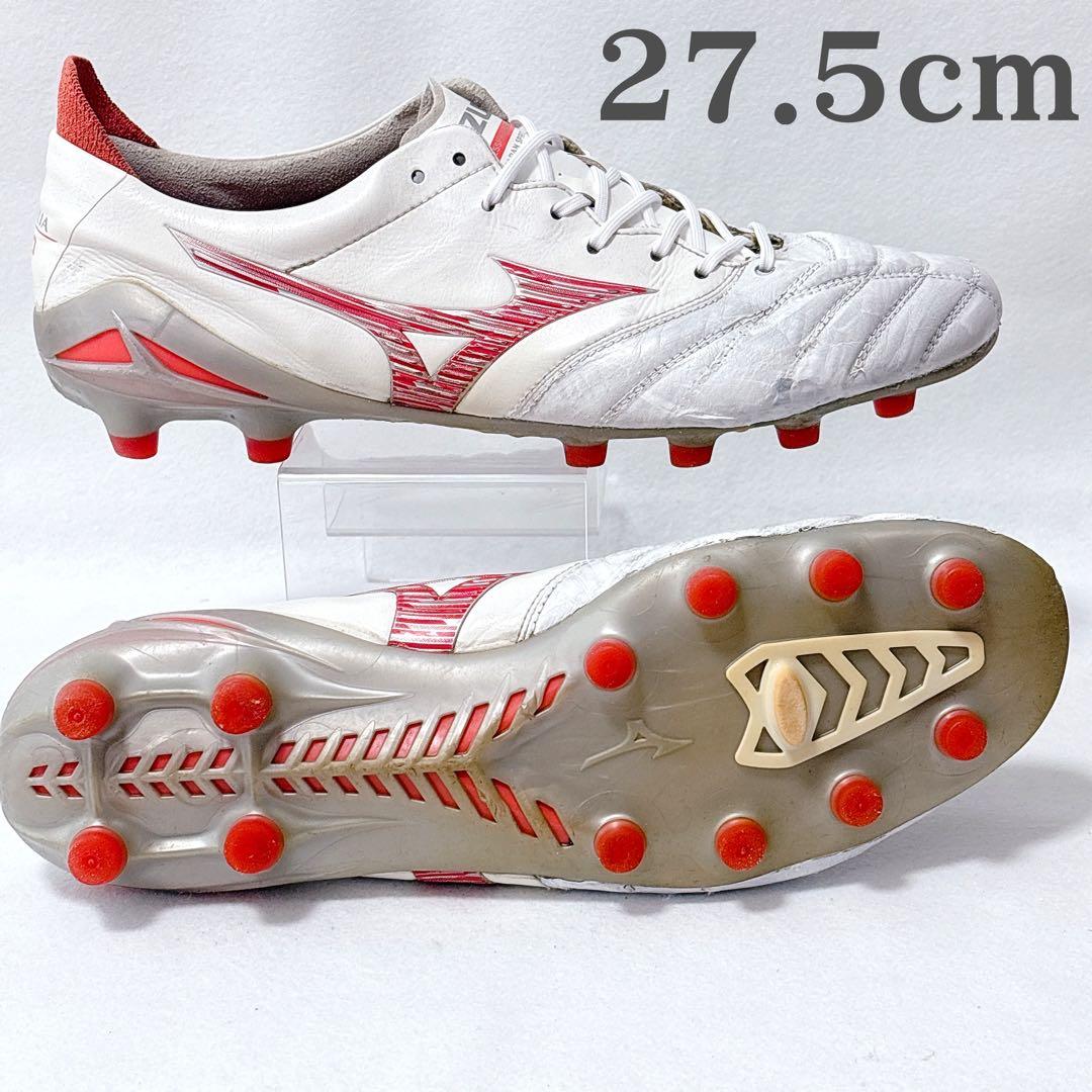 モレリアネオ 4 JAPAN 27.5cm ホワイト　レッド　限定　MIZUNO