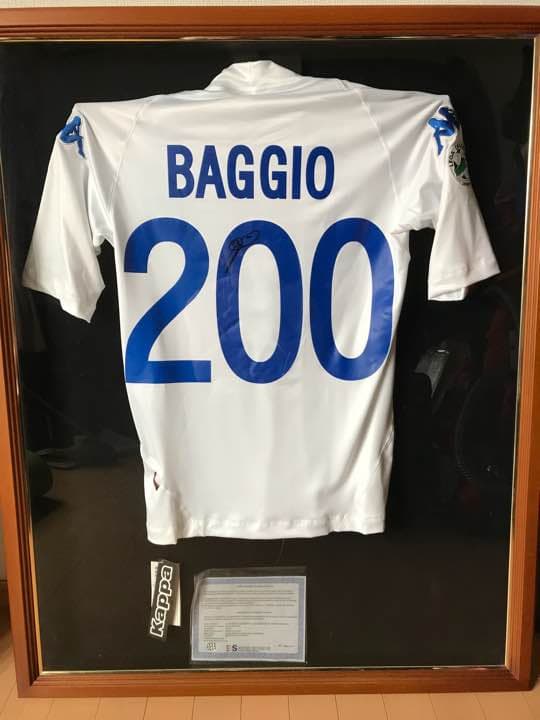 超激レア‼️ロベルトバッジョサイン入りユニフォーム