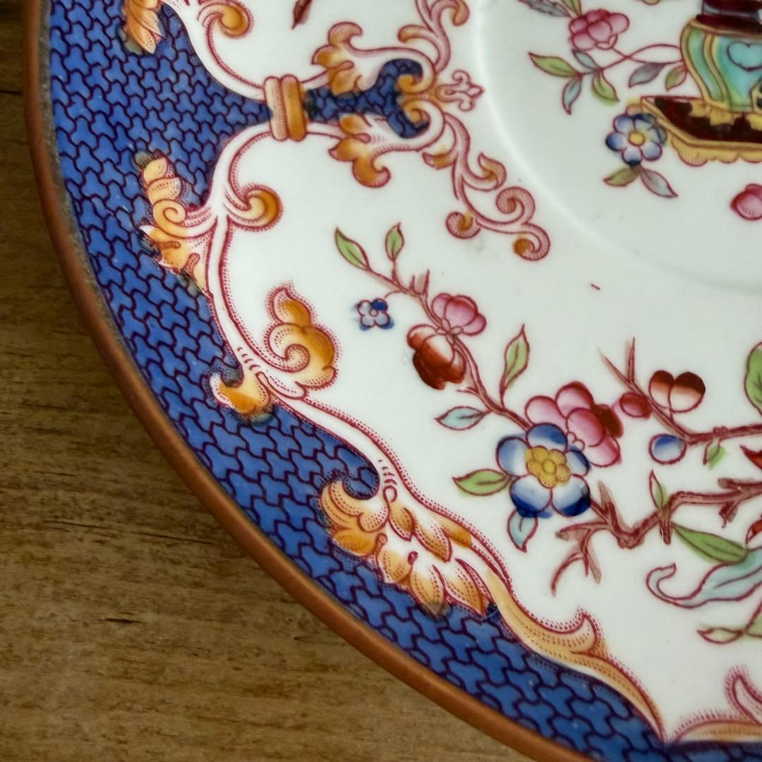 アンティーク サルグミンヌ ミントン ソーサー3枚