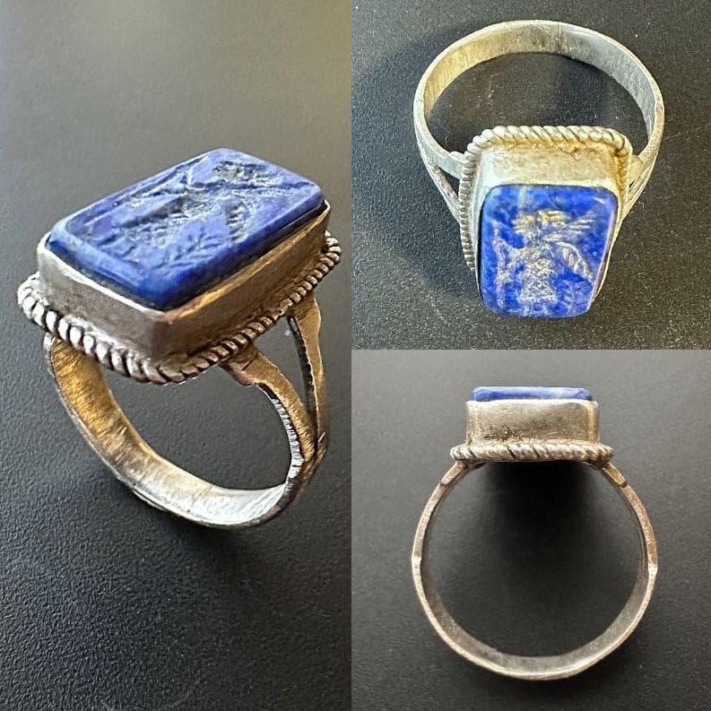 ビザンツ シルバーリング 指輪 銀 パワーストーン カラーストーン 1550