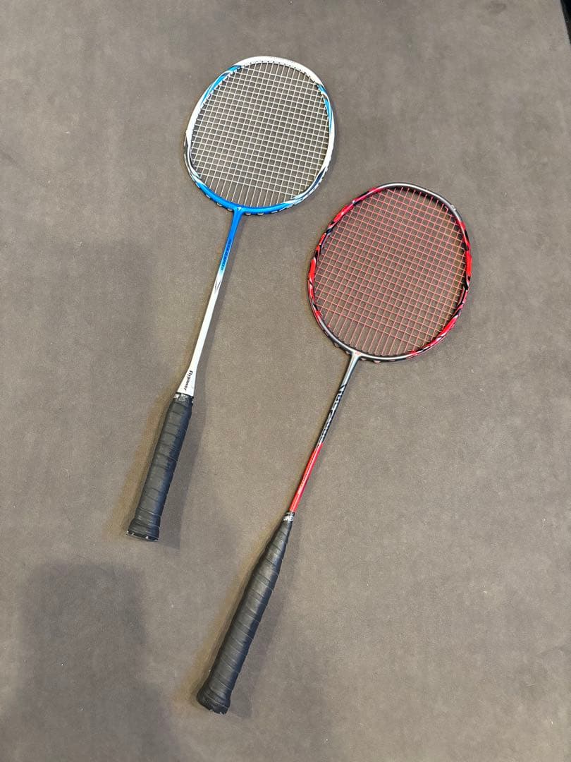 YONEX・FLXPOWERのラケット　2本セット　ラケットケース付き