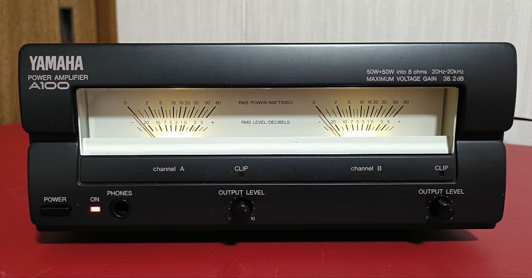 YAMAHA A100 パワーアンプ　ジャンク