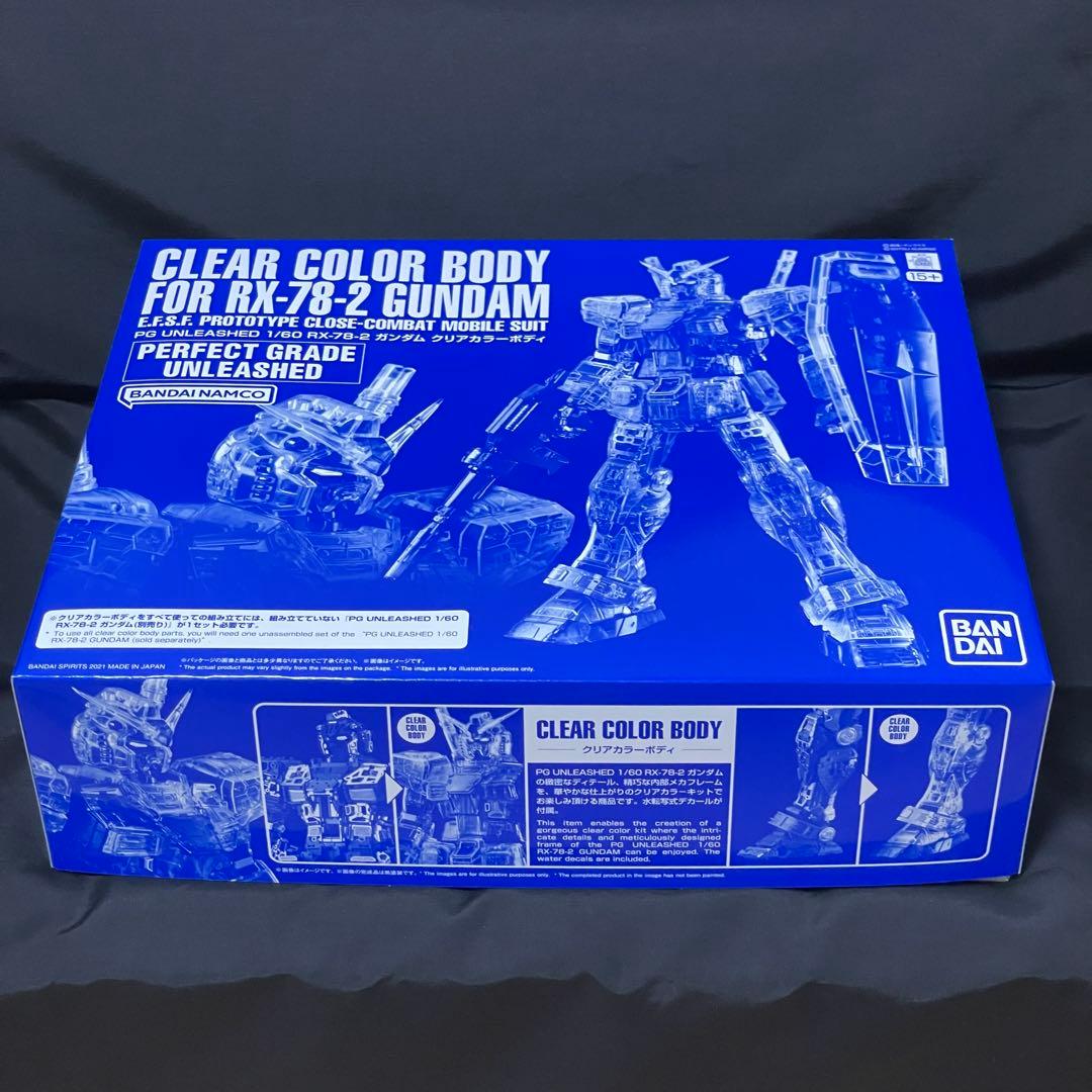 ＰＧ ＵＮＬＥＡＳＨＥＤ 1/60 RX-78-2 ガンダム クリアカラーボディ