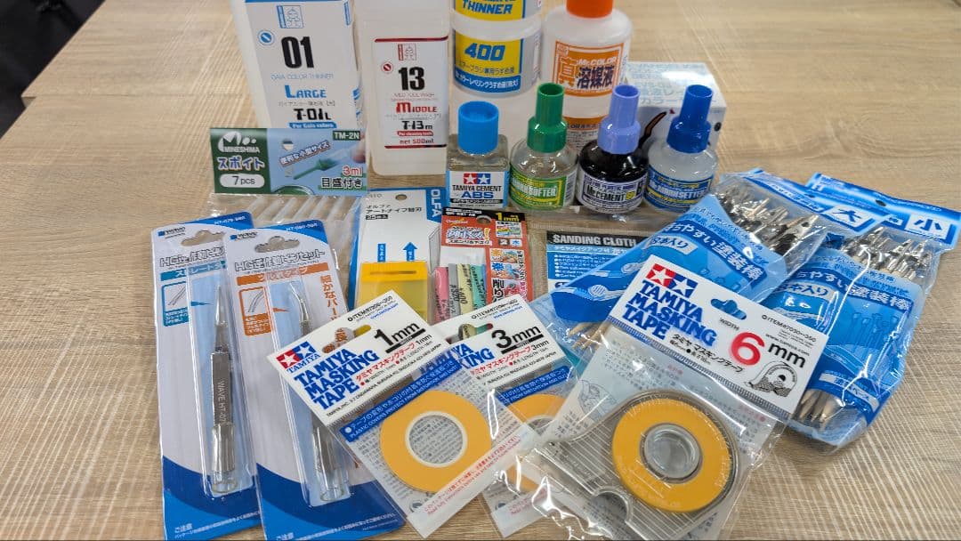 新品　模型工具　２０点　まとめ売りセット